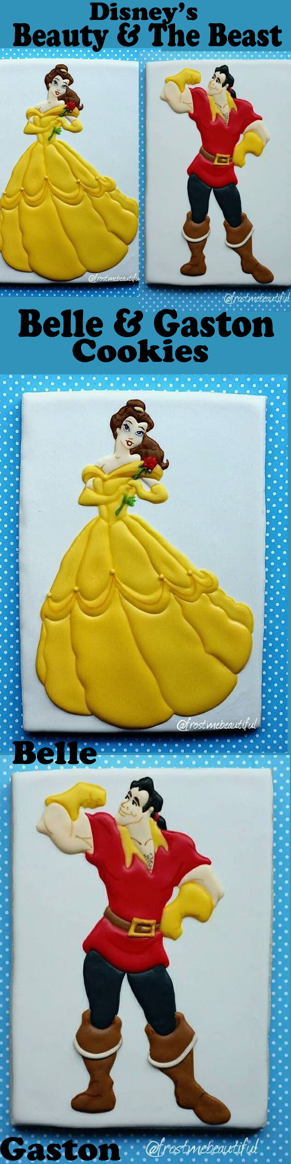 Beauty and the Beast Cookies