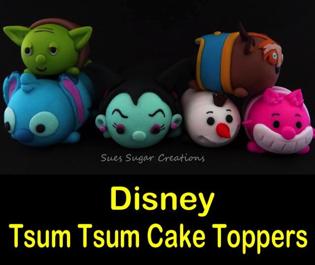 Disney Tsum Tsum Cake Toppers 