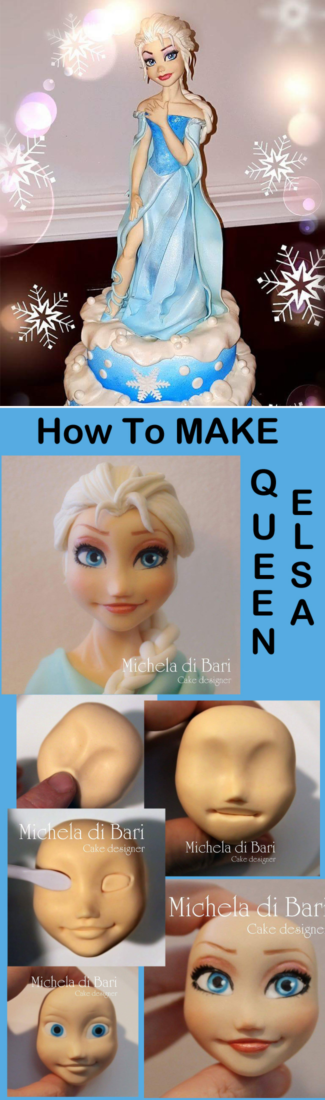 Elsa Cake Topper 10