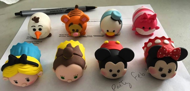 Disney Tsum Tsum Cake Toppers