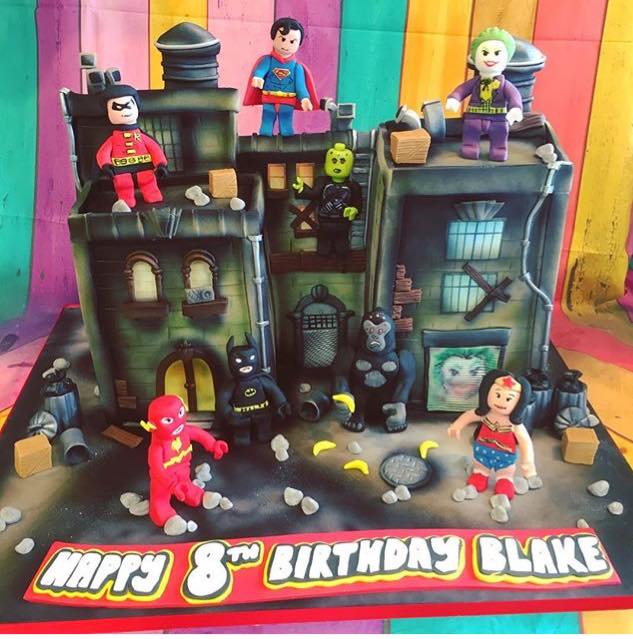 Superb LEGO Batman 8th Birthday Cake - Between The Pages Blog