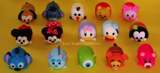 Awesome Disney Tsum Tsum Cake Toppers Between The Pages Blog