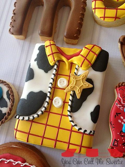 Sheriff Woody Cookie