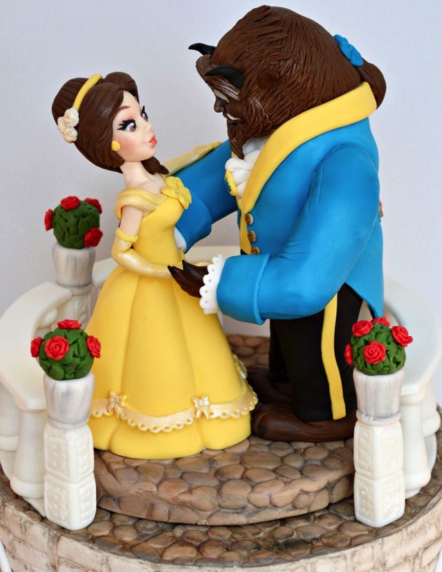 Beauty and the Beast Cake 