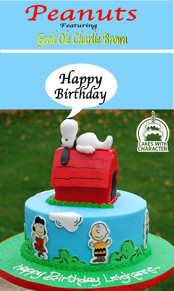 Snoopy Cake 1