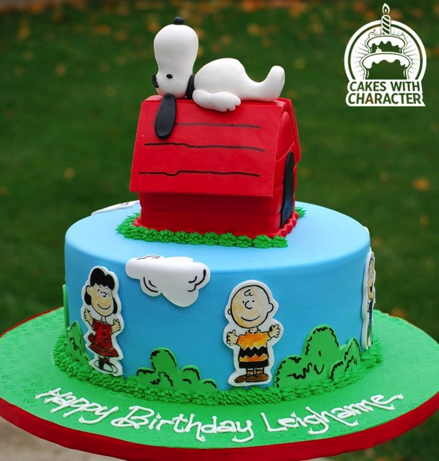 Snoopy Cake