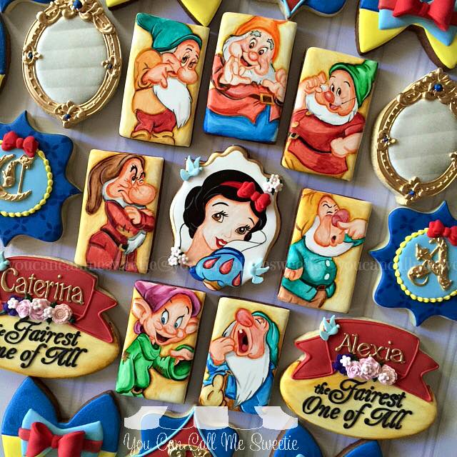 Snow White Cookies 