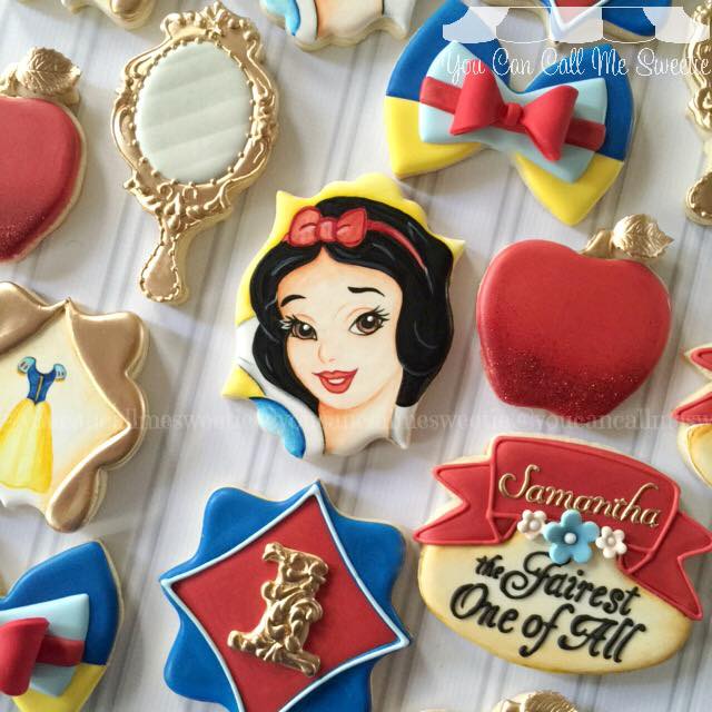 Snow White Cookies 