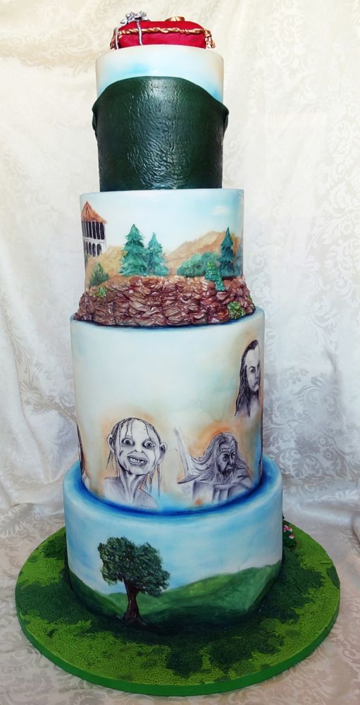 Lord of the Rings Cake 