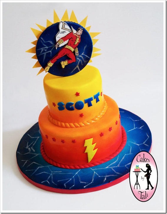 Captain Marvel Cake