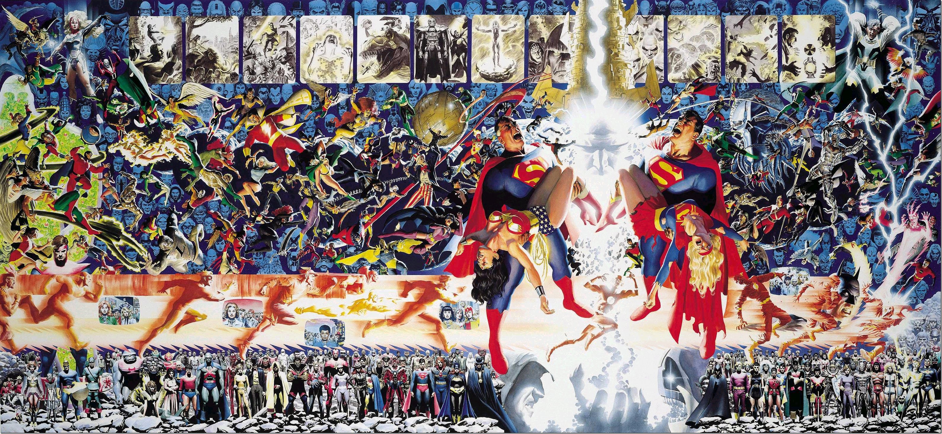 Crisis on Infinite Earths by Alex Ross