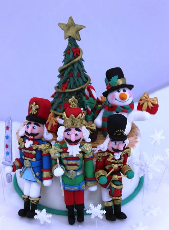 Christmas Nutcracker Cake