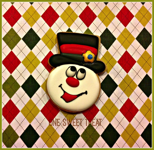 Frosty The Snowman Cookie