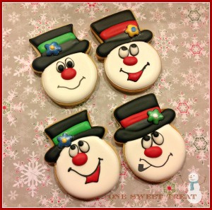Frosty The Snowman Cookies