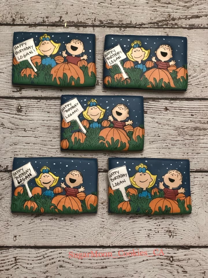 Charlie Brown Halloween Cookies 2