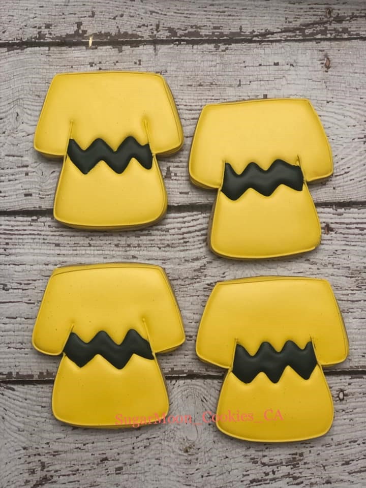 Charlie Brown T-Shirt Cookies