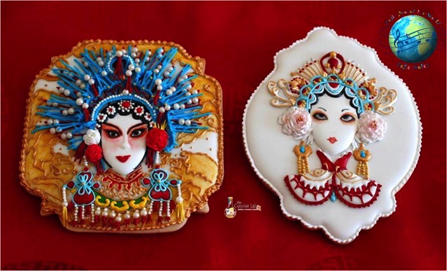 Chinese Opera Cookies