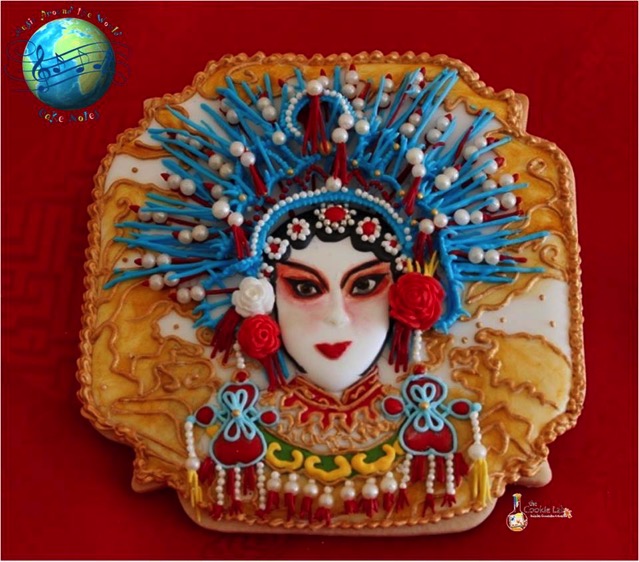 Chinese Opera Cookies 