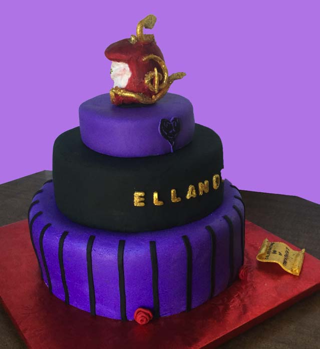 Disney Descendants Cake 7 copy