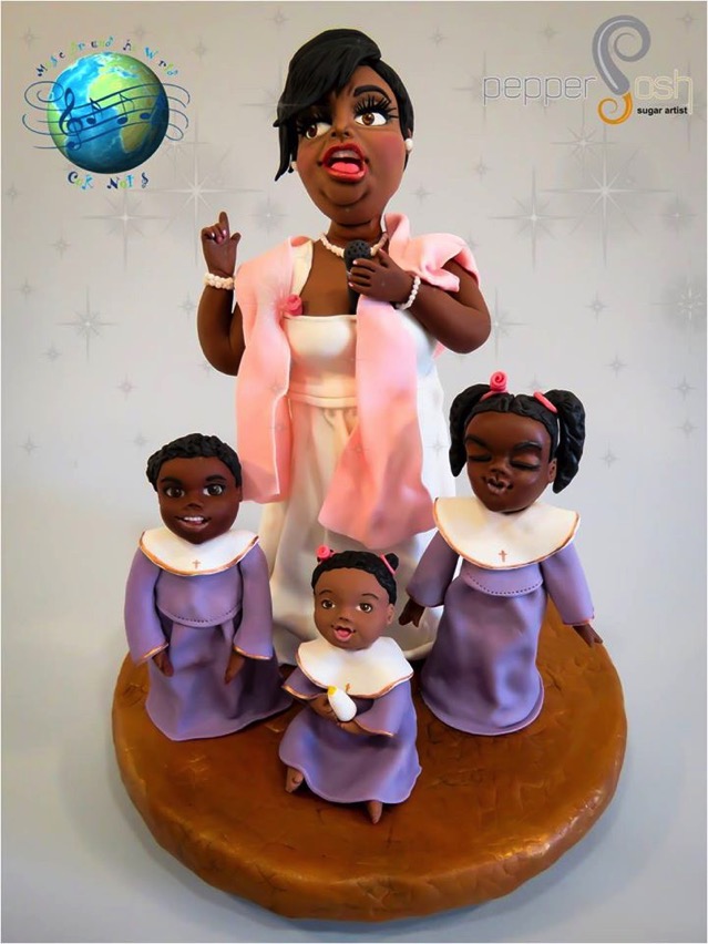 Gospel Singers Cake