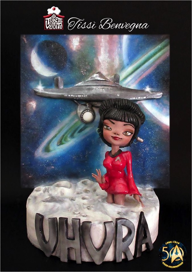 Uhura Cake 