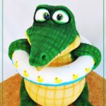 Cute Crocodile Cake