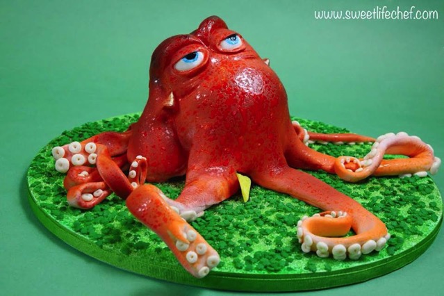 Hank the Octopus Cake