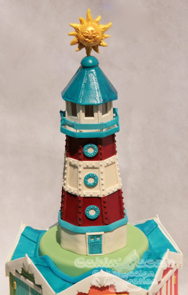 Lighthouse cake 