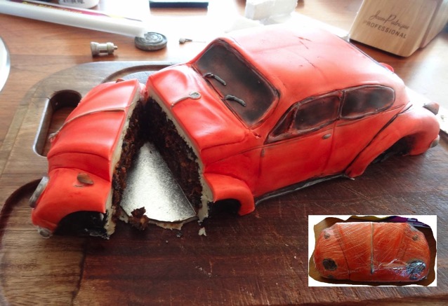 VW Beetle Cake 