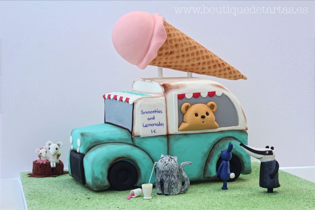 Ice Cream Truck Cake
