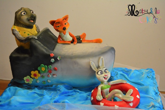 DIY Zootopia Inspired The Big Donut Cake – A Southern Mother