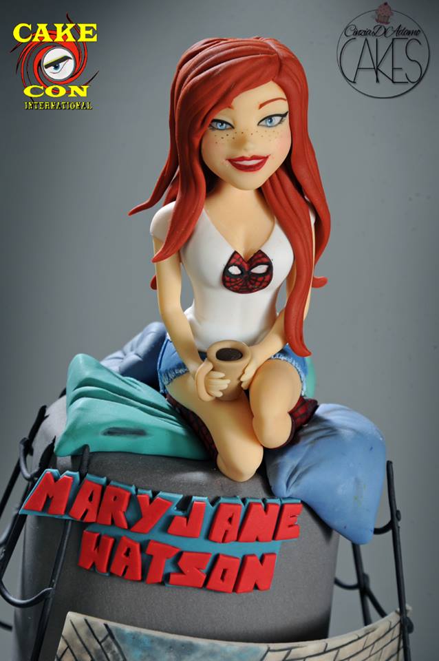 Mary Jane Watson Cake Topper