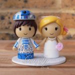 Cute R2-D2 Wedding Cake Topper