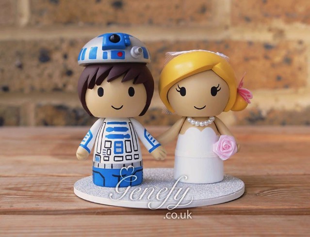 R2 D2 Wedding Cake Topper