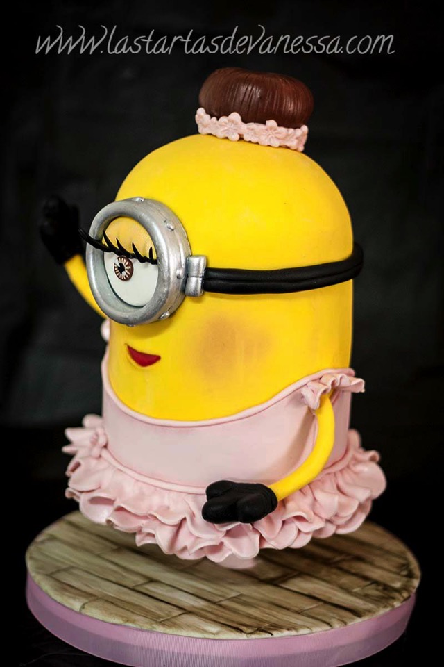 Ballet Dancer Minion Cake