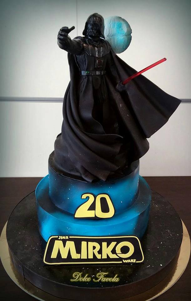 Splendid Darth Vader Cake - Between The Pages Blog