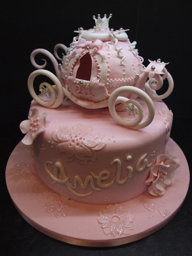 Cinderella Carriage Cake