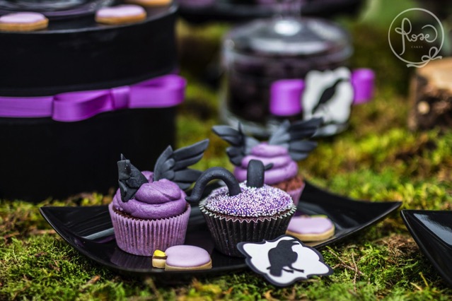 Maleficent Cupcake