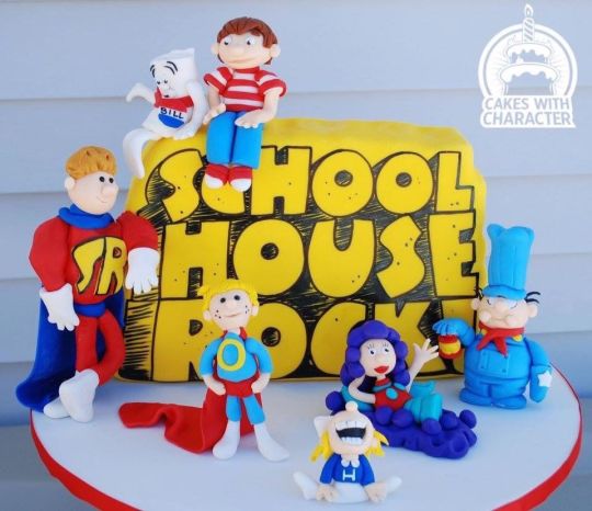 Schoolhouse Rock Cake