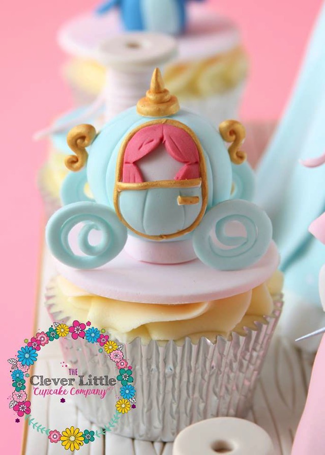 Cinderella Carriage Cupcake