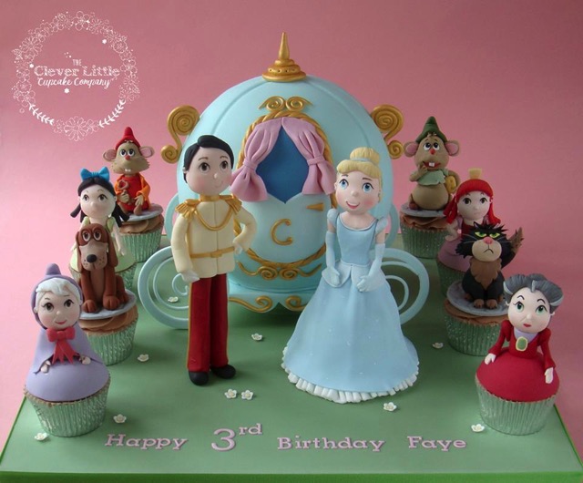Cinderella Cake & Cupcakes