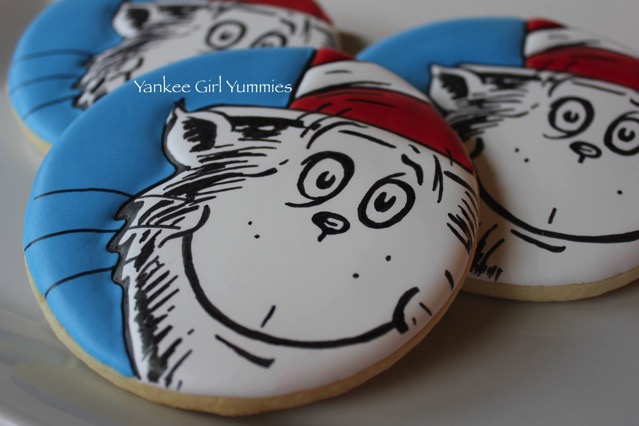 Cat In The Hat Cookie 