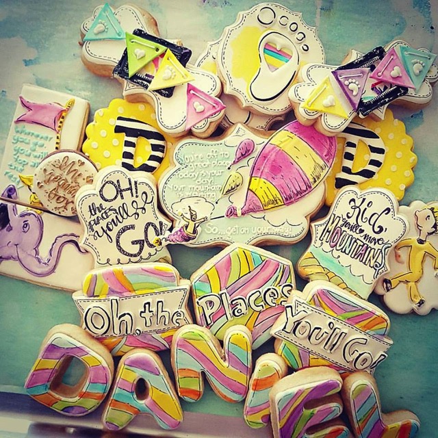 Oh The Places Youll Go Cookies 