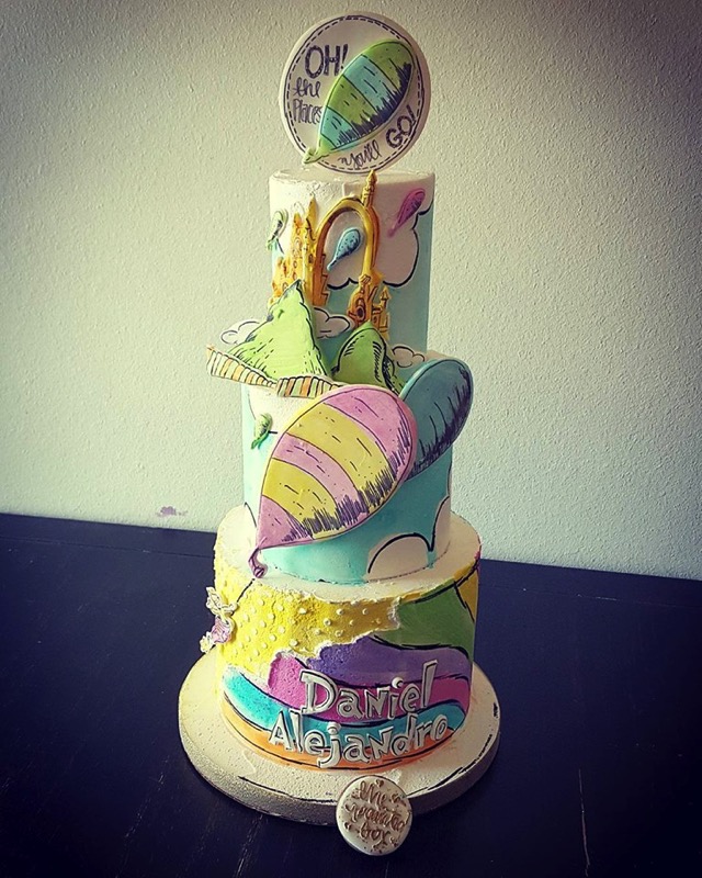 Oh The Places Youll Go Cake 