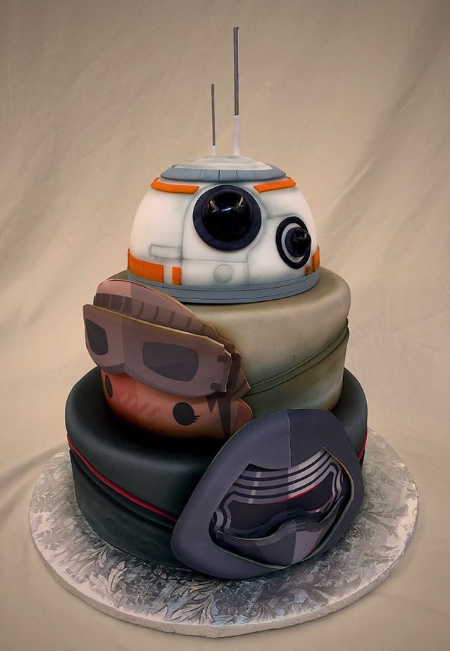 Star Wars Force Awakens Cake