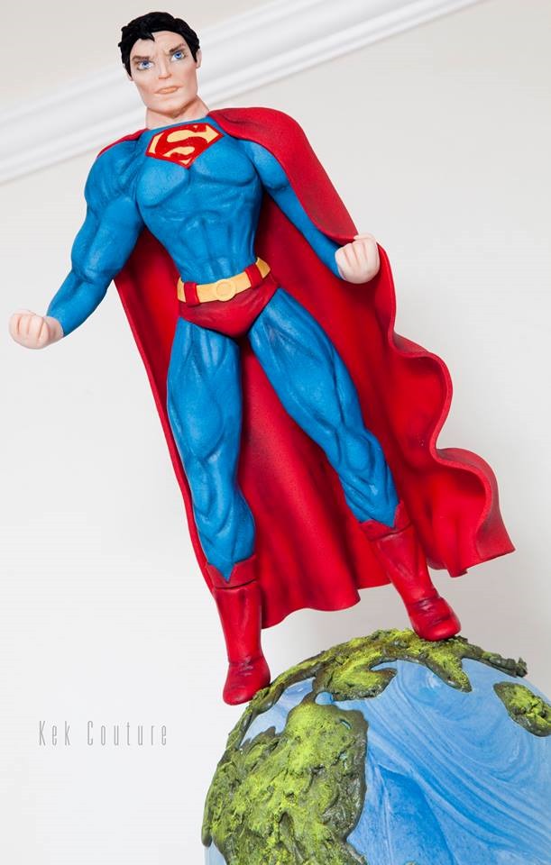 Superman Cake Topper