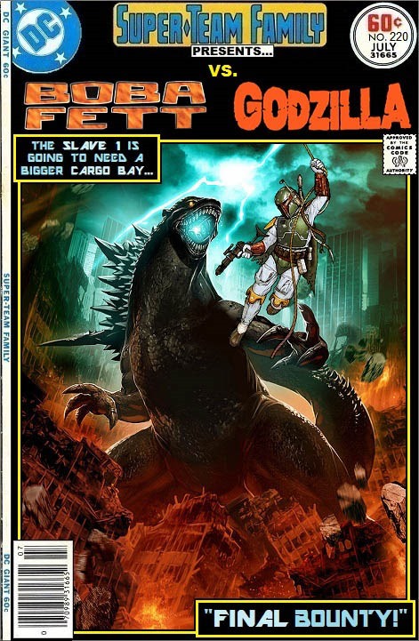 Boba Fett vs. Godzilla