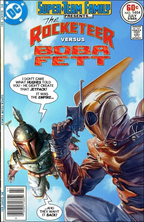 Rocketeer vs. Boba Fett