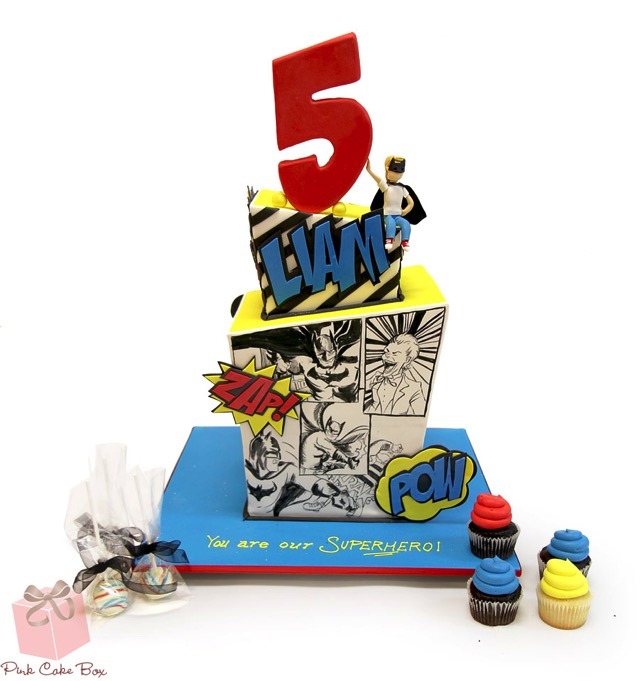 Batman 5th Birthday Cake