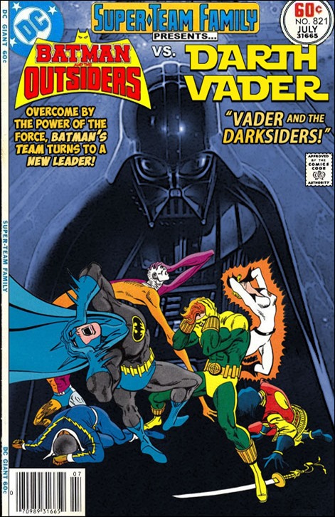 Batman and The Outsiders vs. Darth Vader